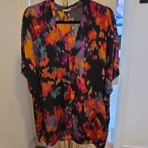 JODIFL Multicolor Abstract Blouse